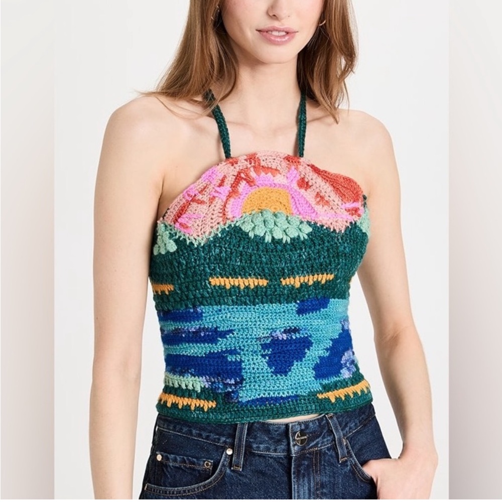 Sea New York Sunset Halter Neck